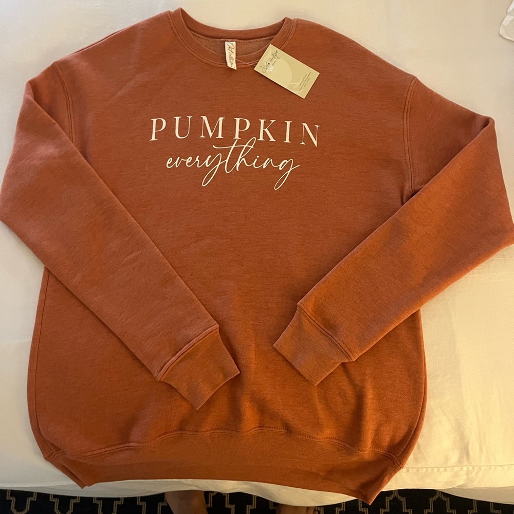 NWT Pumpkin Everything sweatshirt